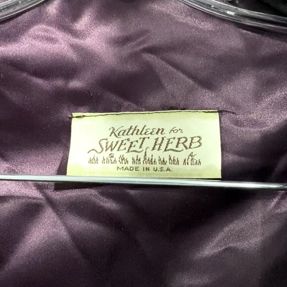 Vintage Kathleen for Sweet Herb Faux Fur Vest One Size - Picture 4 of 6